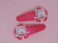 Haarspeldje met een schelp